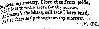 grf«, oy. co»wy. Hove theeffoss priSs, 6*t . jgTe thee t&e more fsr thy «orrow, 3 a * oj » « the bitter, talt tear I hare eried, *° rt e cheeri*8*1* thought on thy mono*. . ** , • P. (TO