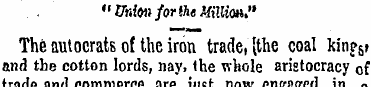 "Union for the Million." The autocrats o...