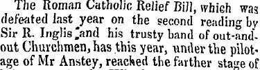 The Roman Catholic Relief Bill, which wa...