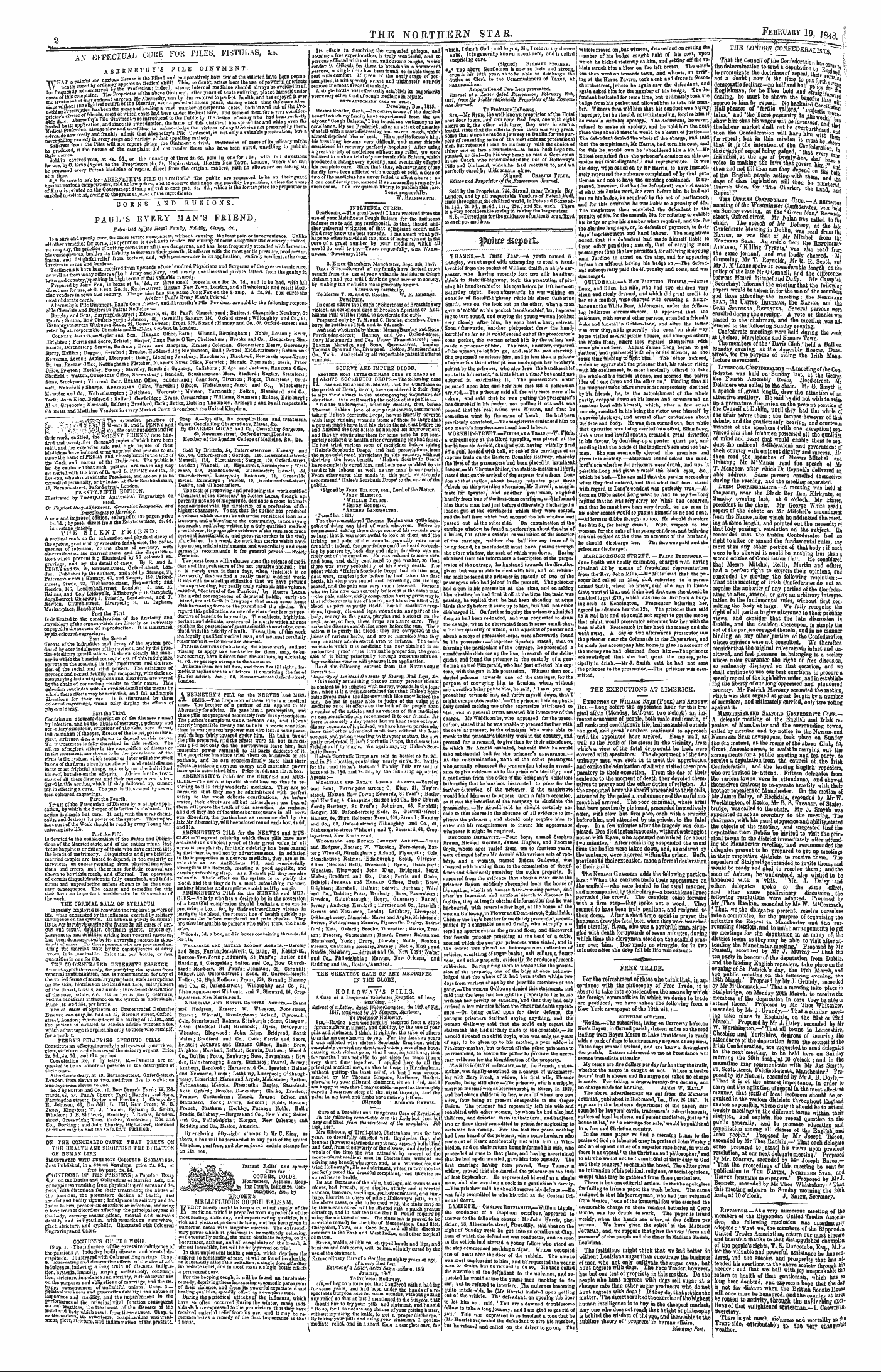 Northern Star (1837-1852): jS F Y, 3rd edition - Thames .—A Tnir.F Tba?,— A Youth Named W...
