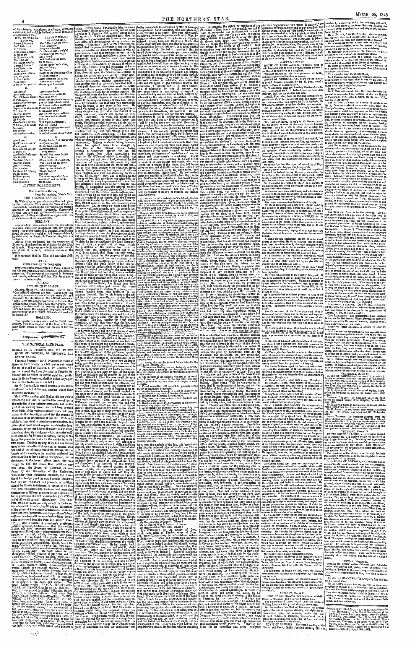 Northern Star (1837-1852): jS F Y, 3rd edition - Sstgzi-Ctii Jw-Avawuil'wvt