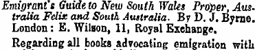 Emigrant ' s Guide to New South Wales Pr...