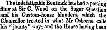 The indefatigable Bentinck has had a par...