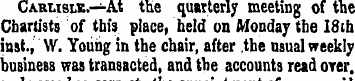 Carusl**.—At the quarterly meeting of th...