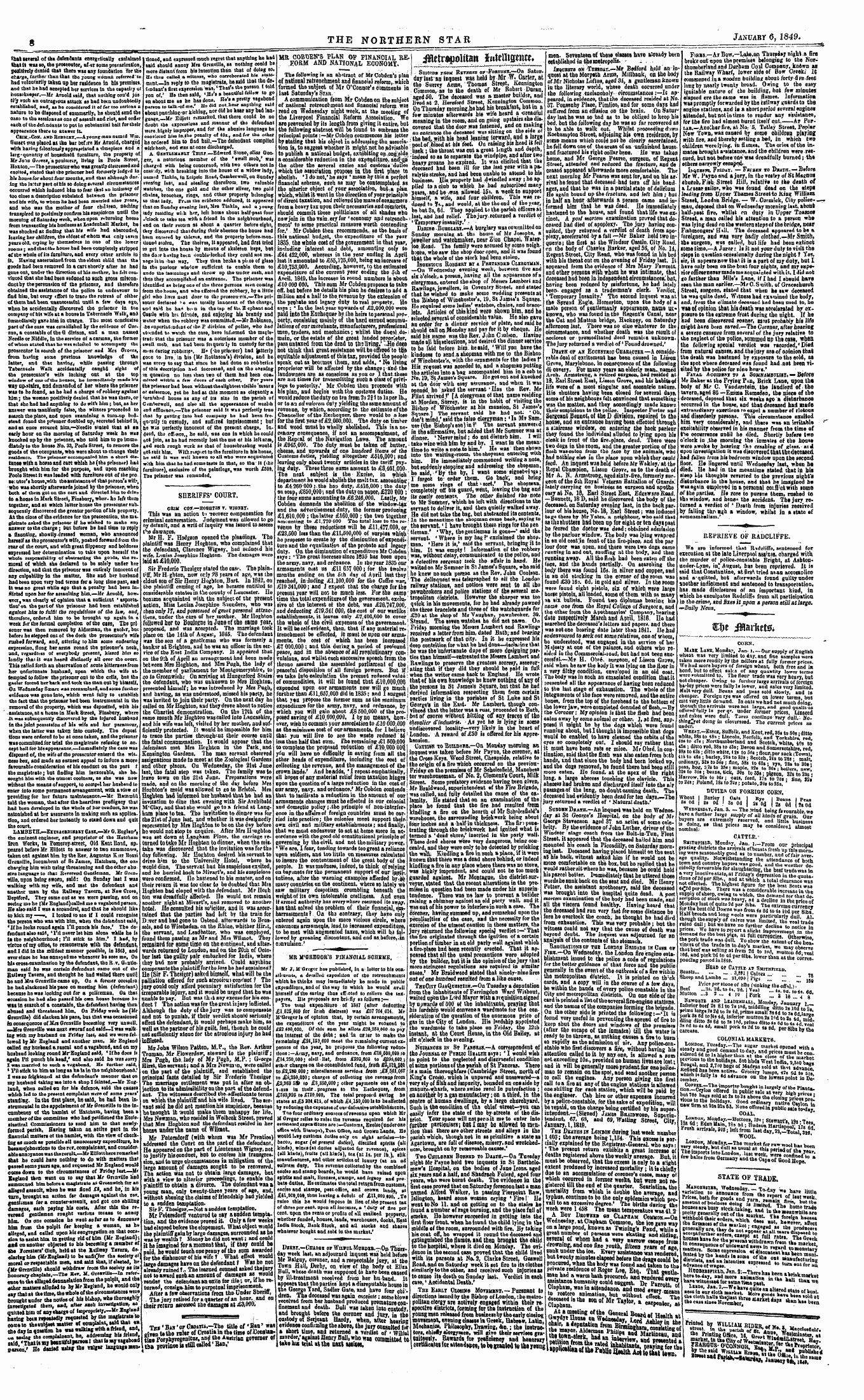 Northern Star (1837-1852): jS F Y, 3rd edition - €I)T Mnvhttz.