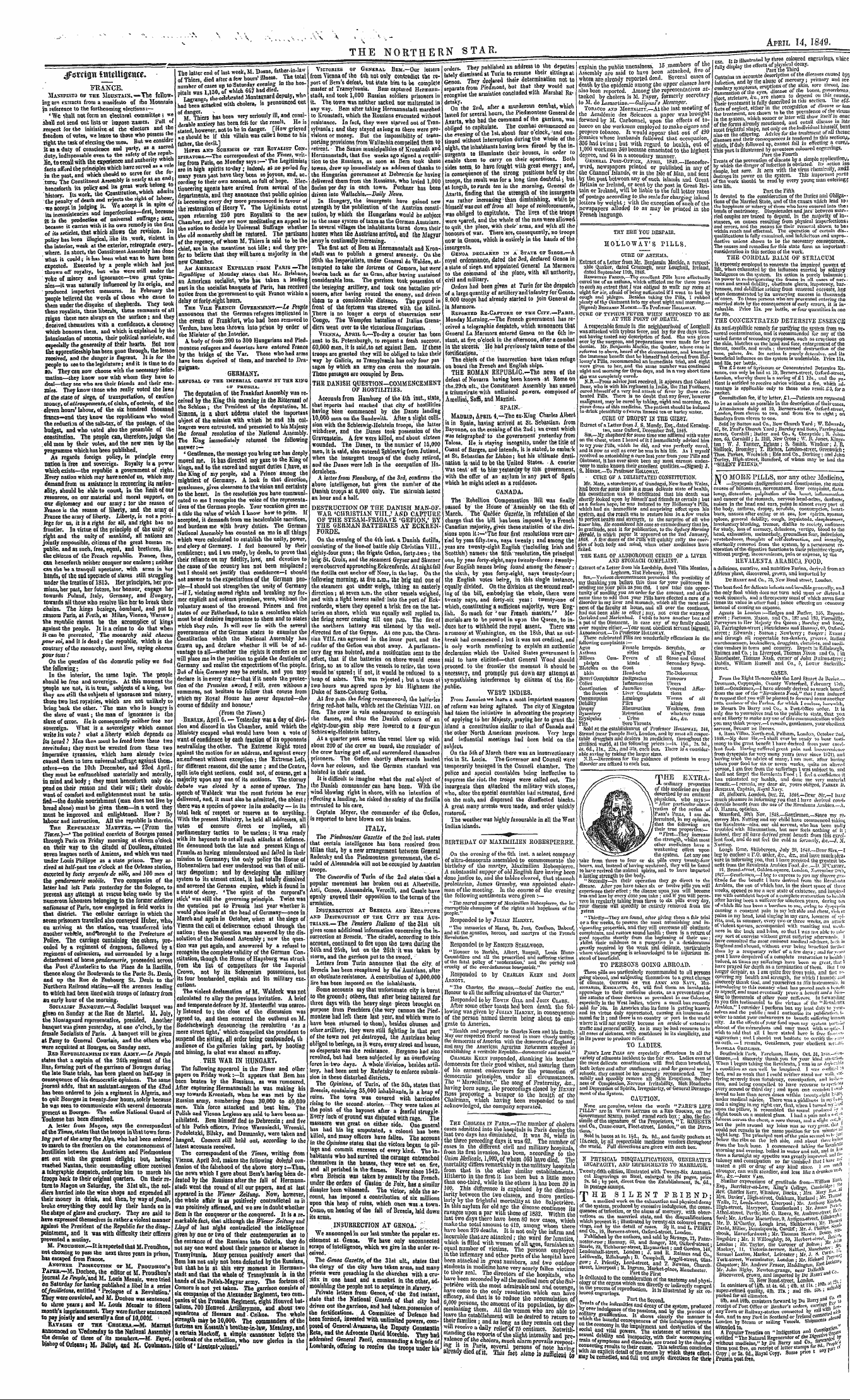 Northern Star (1837-1852): jS F Y, 3rd edition - '" '" ^ S. "" V N N "V - -\.>.,-. ¦ ^ -V...