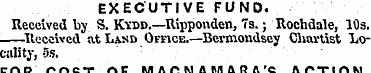 EXECUTIVE FUND. Received by S. Ki'dd.—Ki...