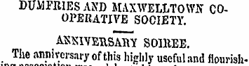 DUMFRIES AND MAXWELLTOWS COOPERATIVE SOC...