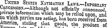 L.vited States Xavisatiox Laws.—Import i...