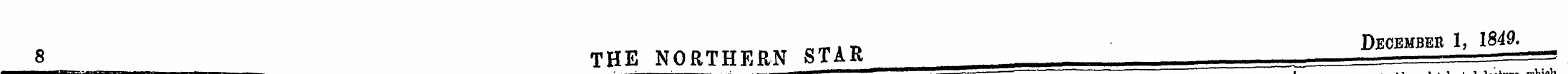 which „«1T» December 1, 1849. 8 THE NORT...