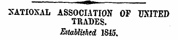 ¦on XATIOXAL ASSOCIATION OP UNITED TRADE...