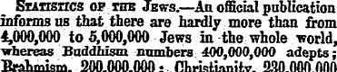 SrAnsrrcs of the Jews.—An official publi...