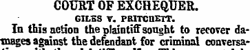 COURT OF EXCHEQUER. GILnS T. PBITCnETT. ...