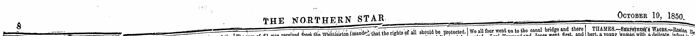 ' t ¦ The of £1 received from the Whitti...