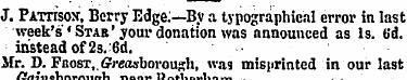 J. Patttson, Berry Edge:—By a typographi...