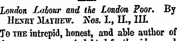 London Labour and the London Poor. By He...