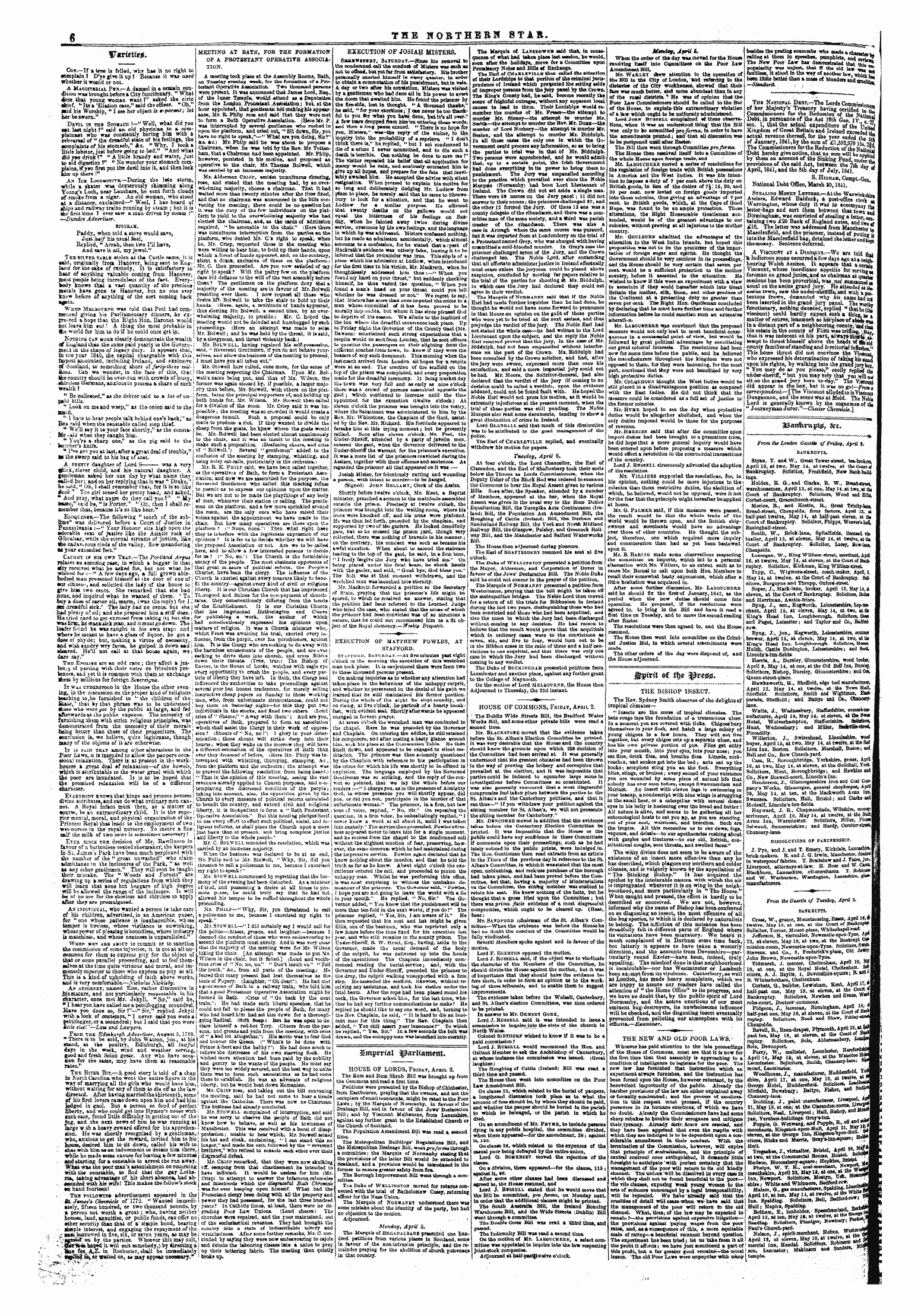 Northern Star (1837-1852): jS F Y, 4th edition - Tr*Riettea