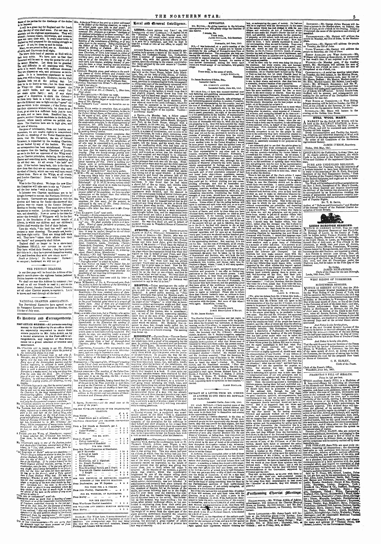 Northern Star (1837-1852): jS F Y, 4th edition - Untitled Article