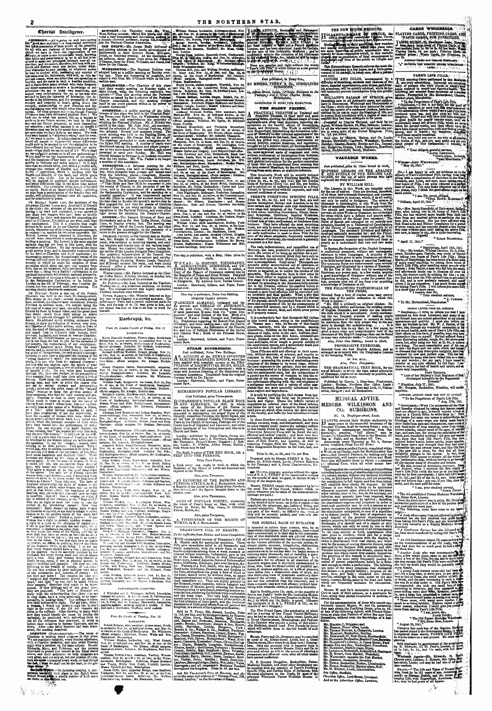 Northern Star (1837-1852): jS F Y, 4th edition - 23anfcvu£Tg, &*.