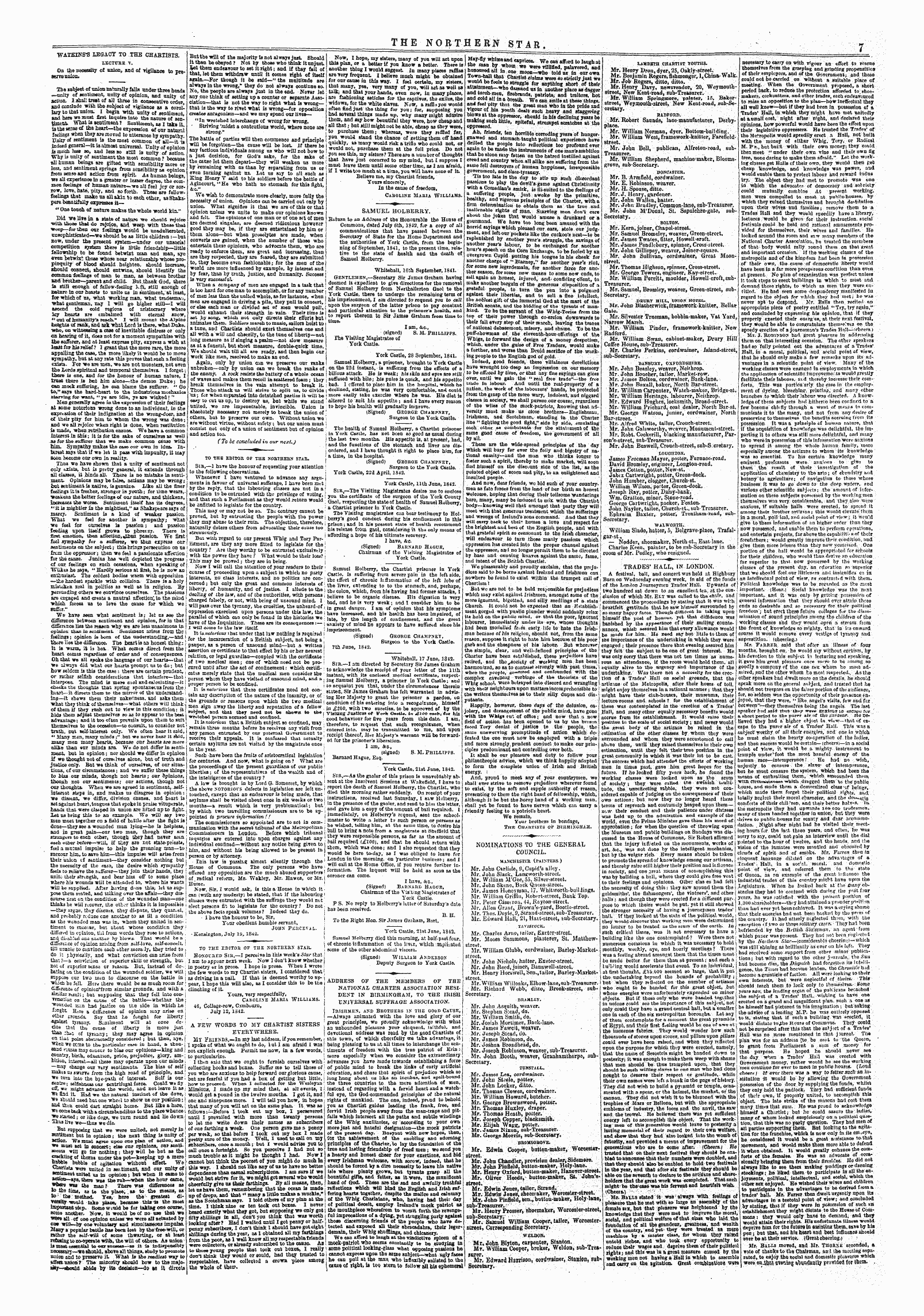 Northern Star (1837-1852): jS F Y, 4th edition: 7