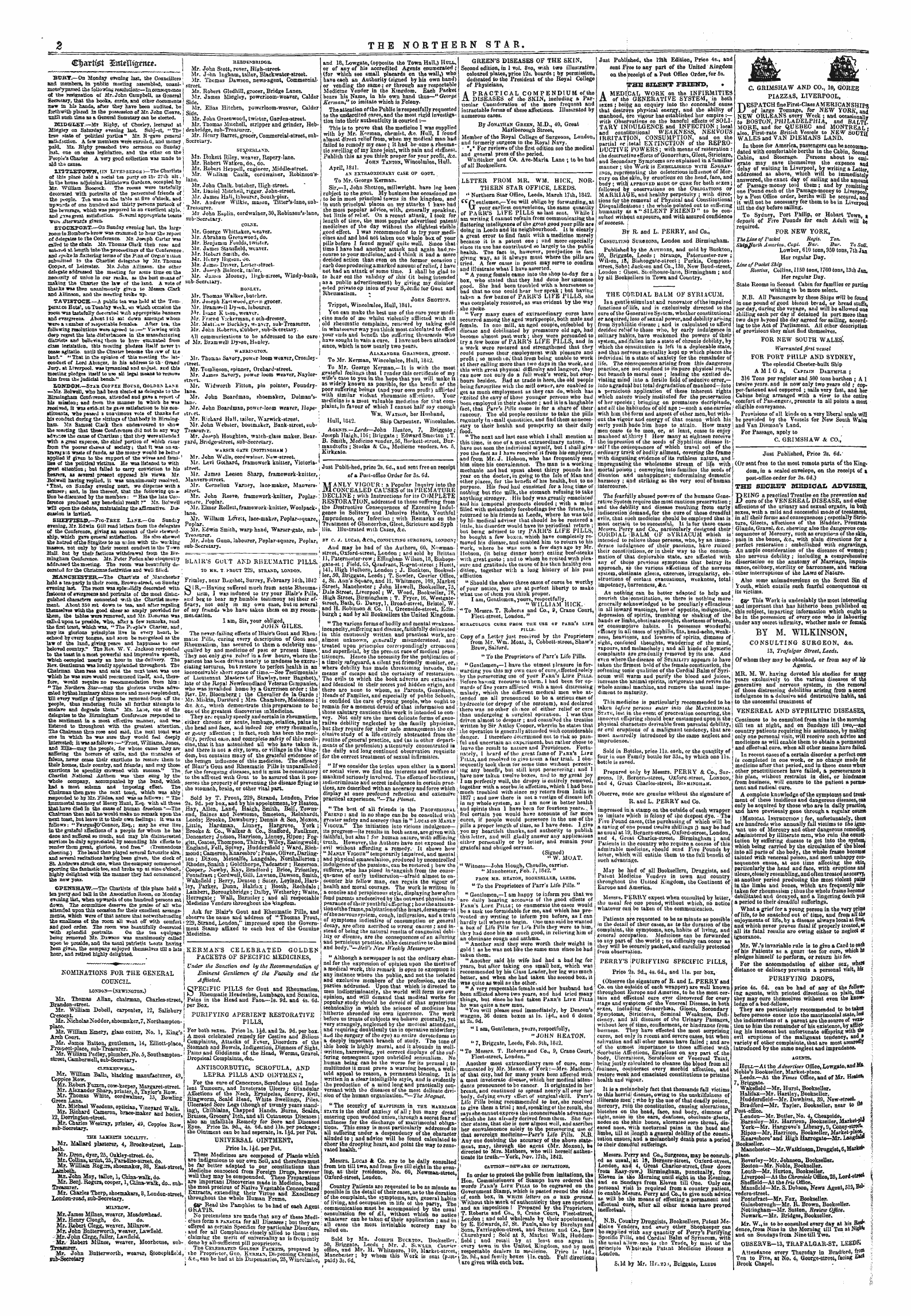 Northern Star (1837-1852): jS F Y, 4th edition - €3)A*T(£T 3txtutl\$Tntt 2 T H E Northern Star. ; ' : • ' "^ ¦ ¦- Hi I ¦ . ^^^R^^^^Mm _ ' ¦ Fci