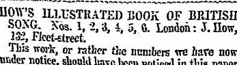 HOW'S ILLUSTRATED HOOK OF BRITISH ,2^ X6...