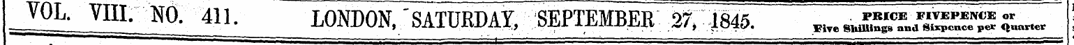 -- VOL. Yni * N0 *.'411. LONDON, " SATUR...
