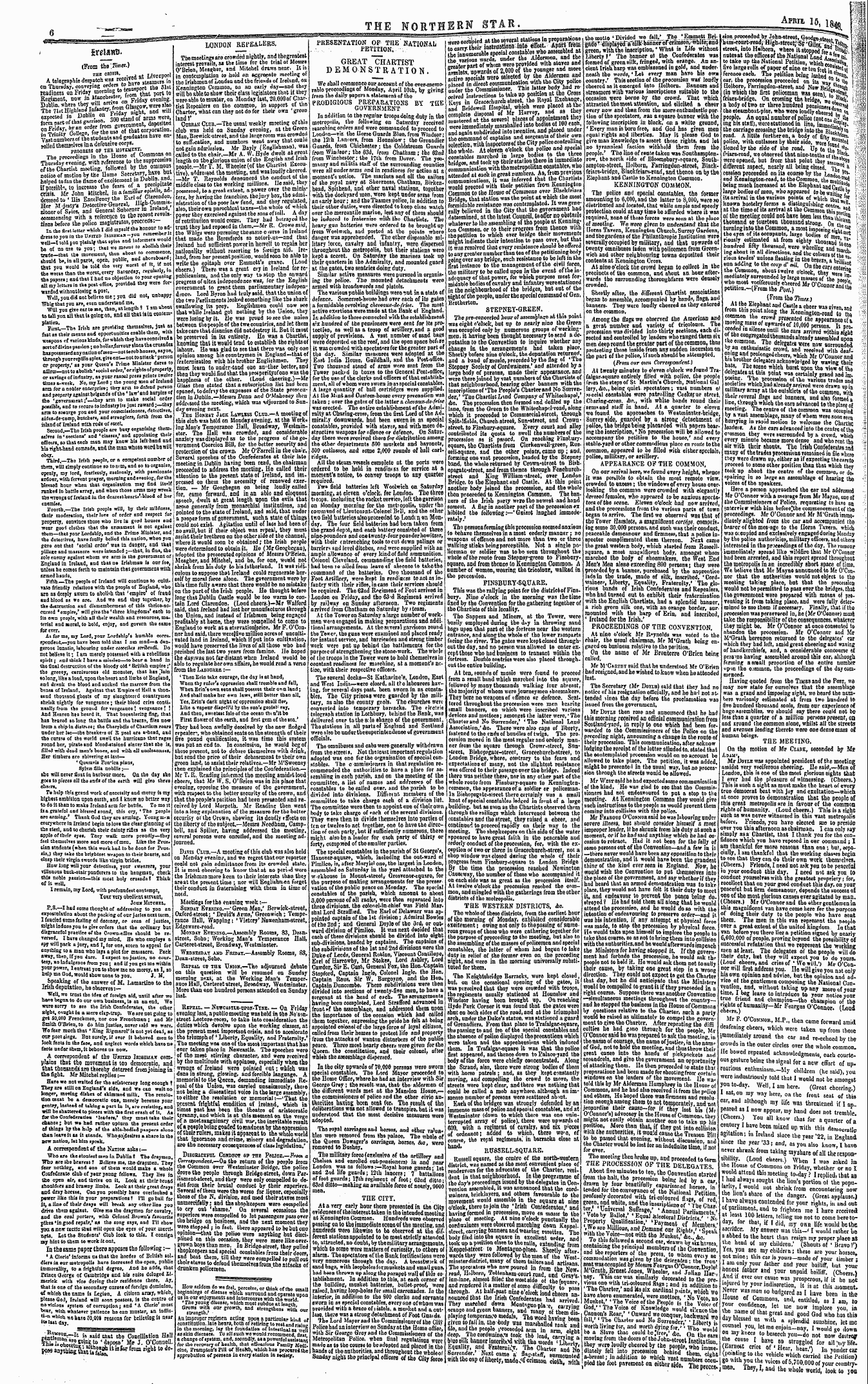 Northern Star (1837-1852): jS F Y, 4th edition - Sreisfltl