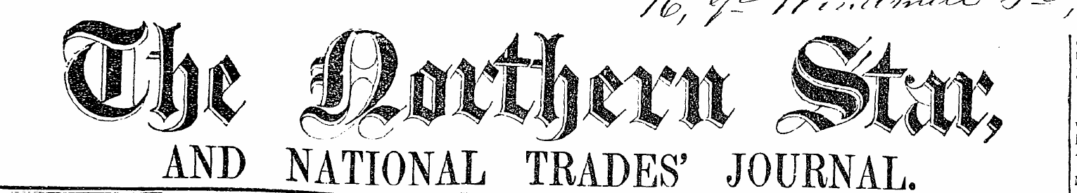 AND NATIONAL TRADES' JOURNAL. r / **^^ A