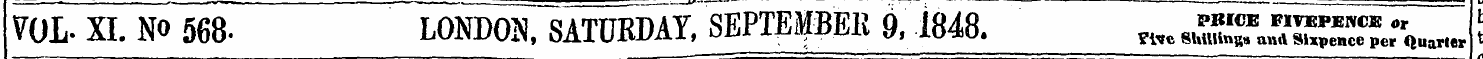 VOL-XI. No 568- LONDON, SATURDAY, SEPTEf...