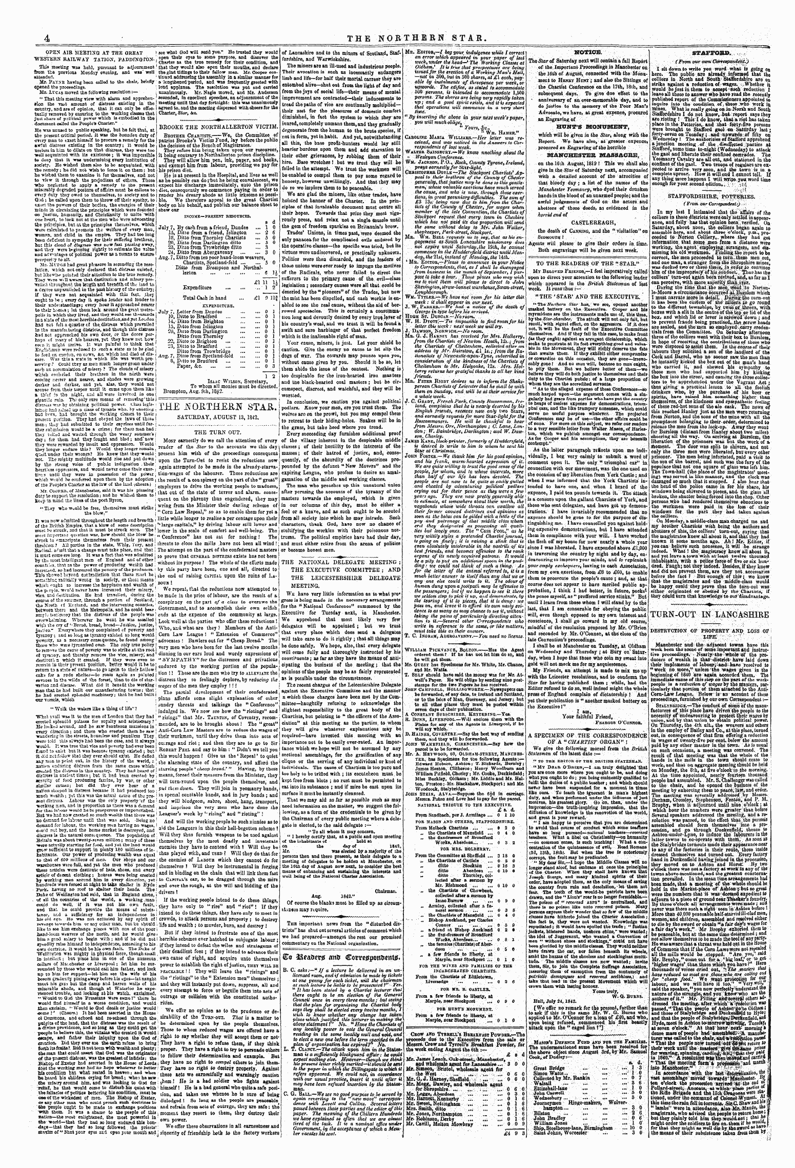 Northern Star (1837-1852): jS F Y, 5th edition: 4