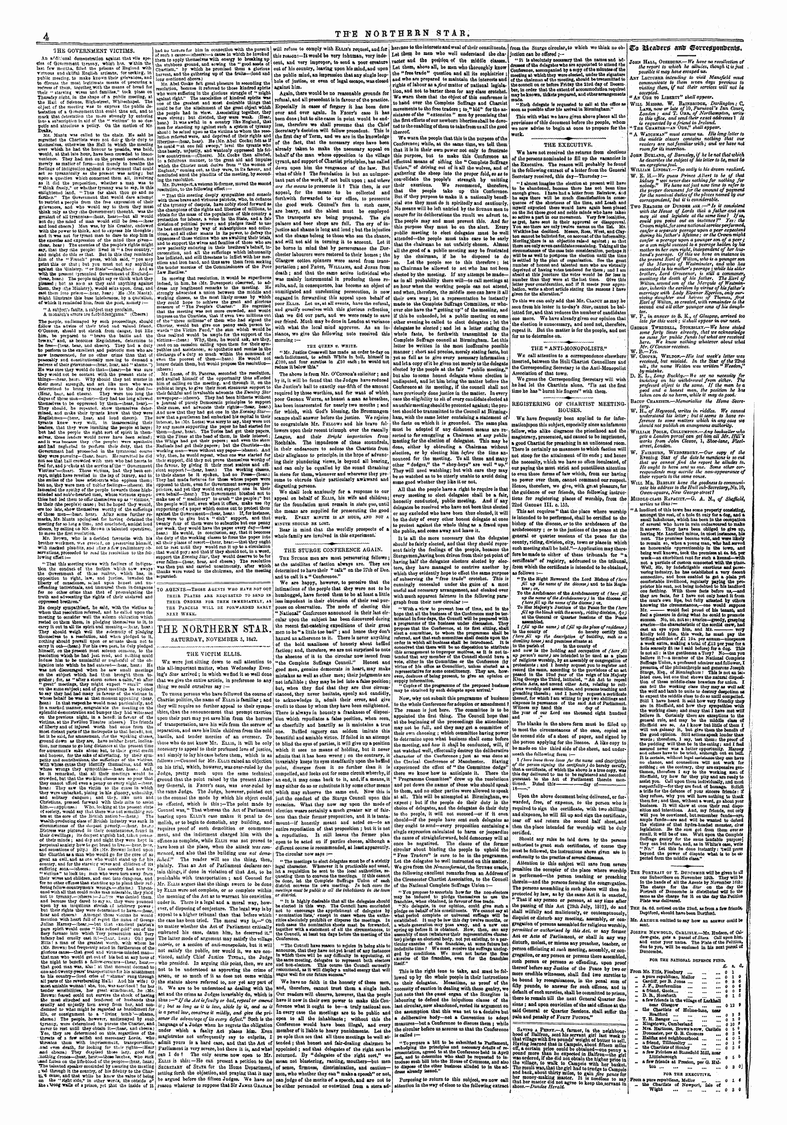 Northern Star (1837-1852): jS F Y, 5th edition - Saving A Pknut.—A Farmer, In The Neighbourhood Of Balfron, Sent His Servant Girl Last Week To