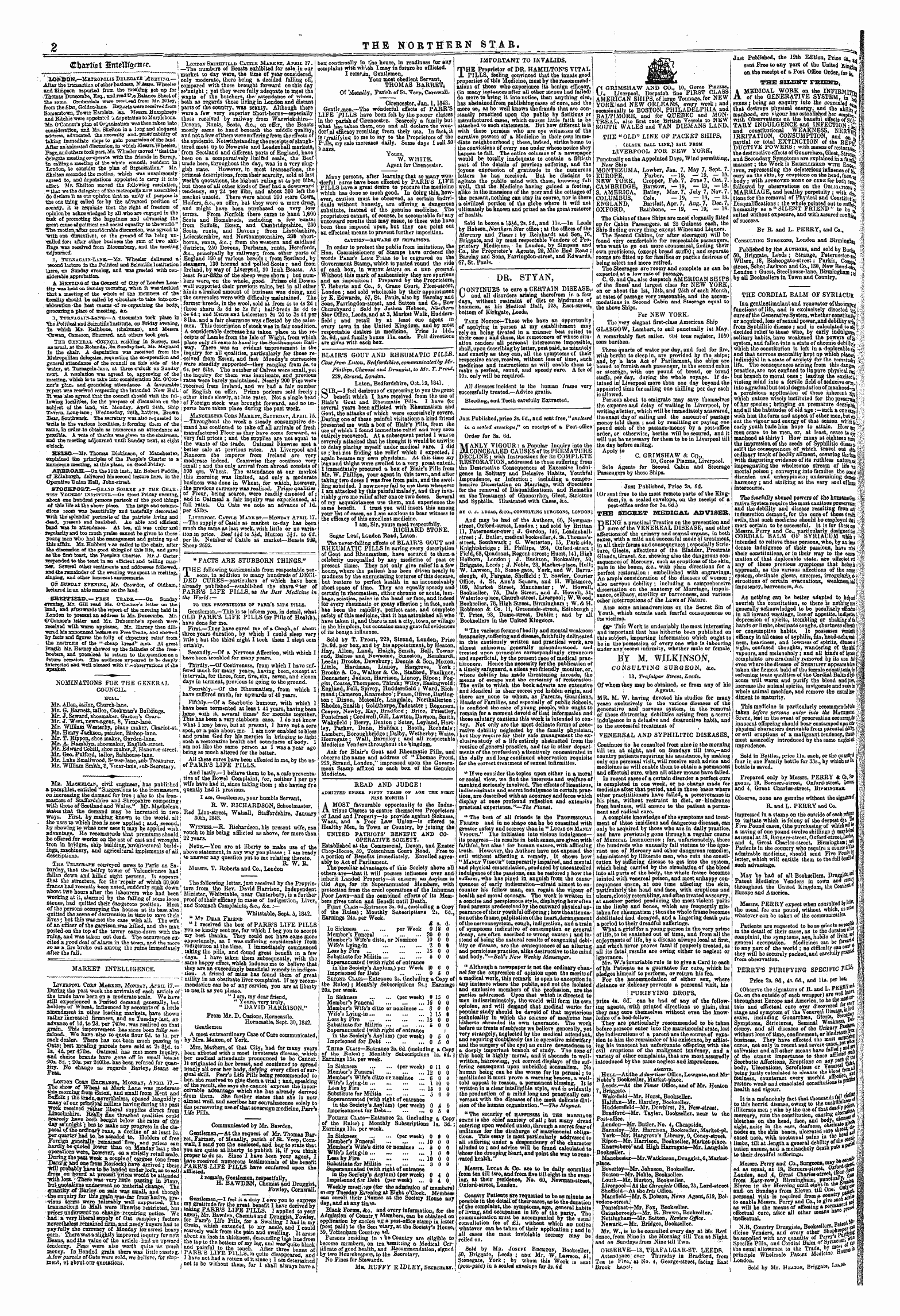Northern Star (1837-1852): jS F Y, 5th edition: 2