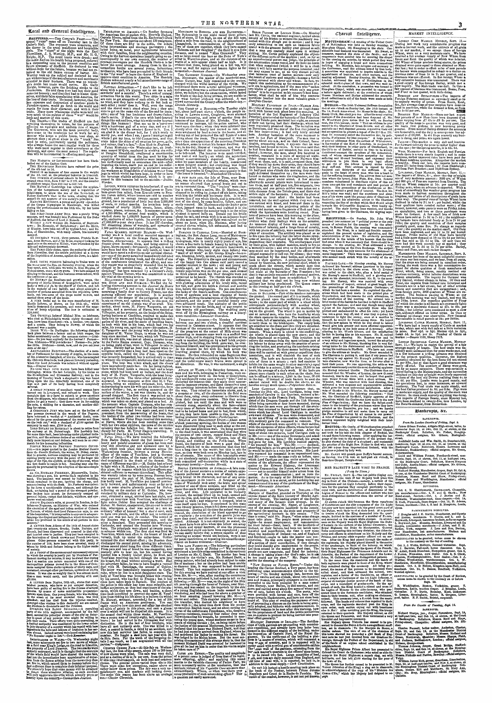 Northern Star (1837-1852): jS F Y, 5th edition - Jtfanfcvupte, &C.