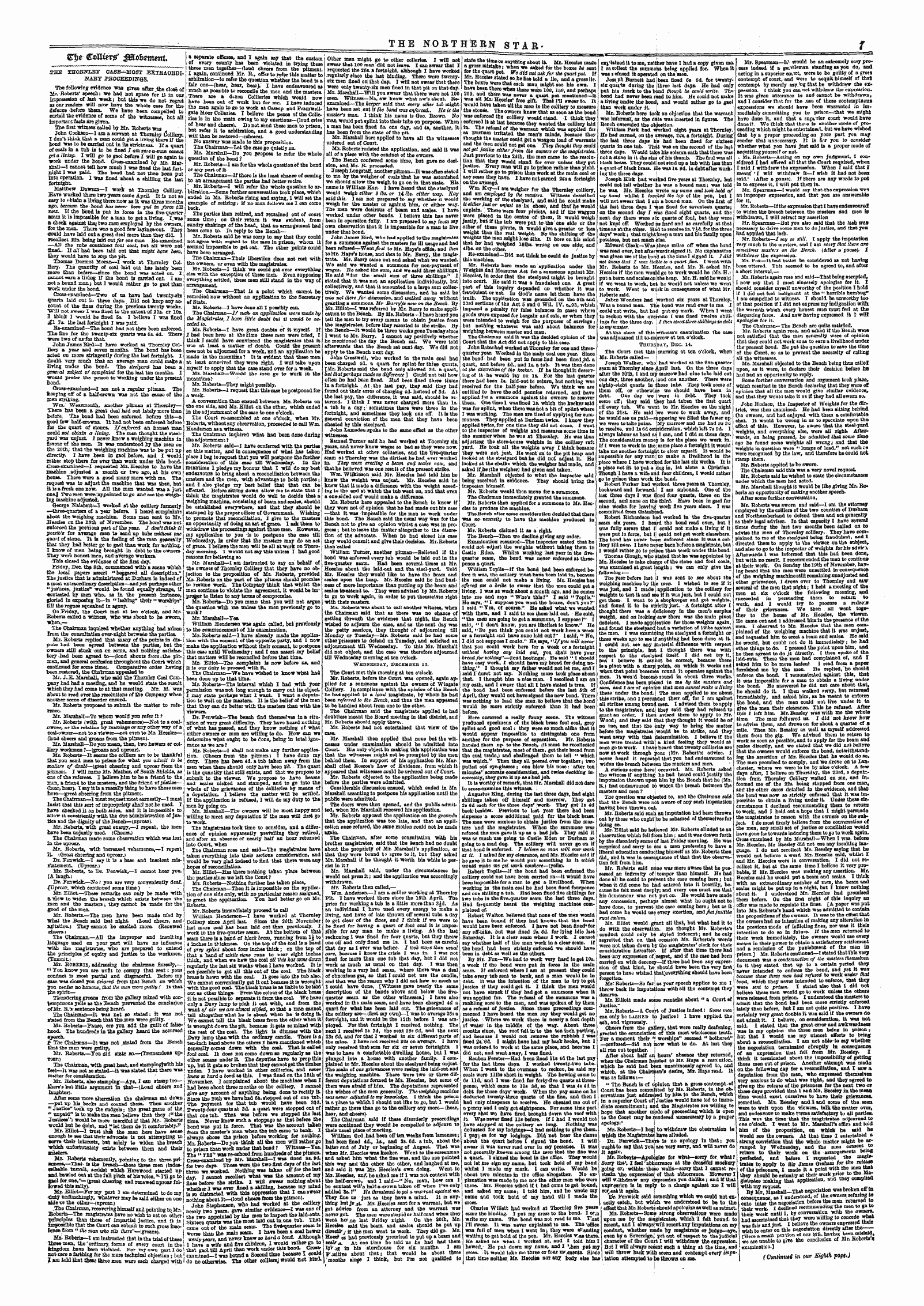 Northern Star (1837-1852): jS F Y, 5th edition - %%T €Txlut^ $Bwbmm.