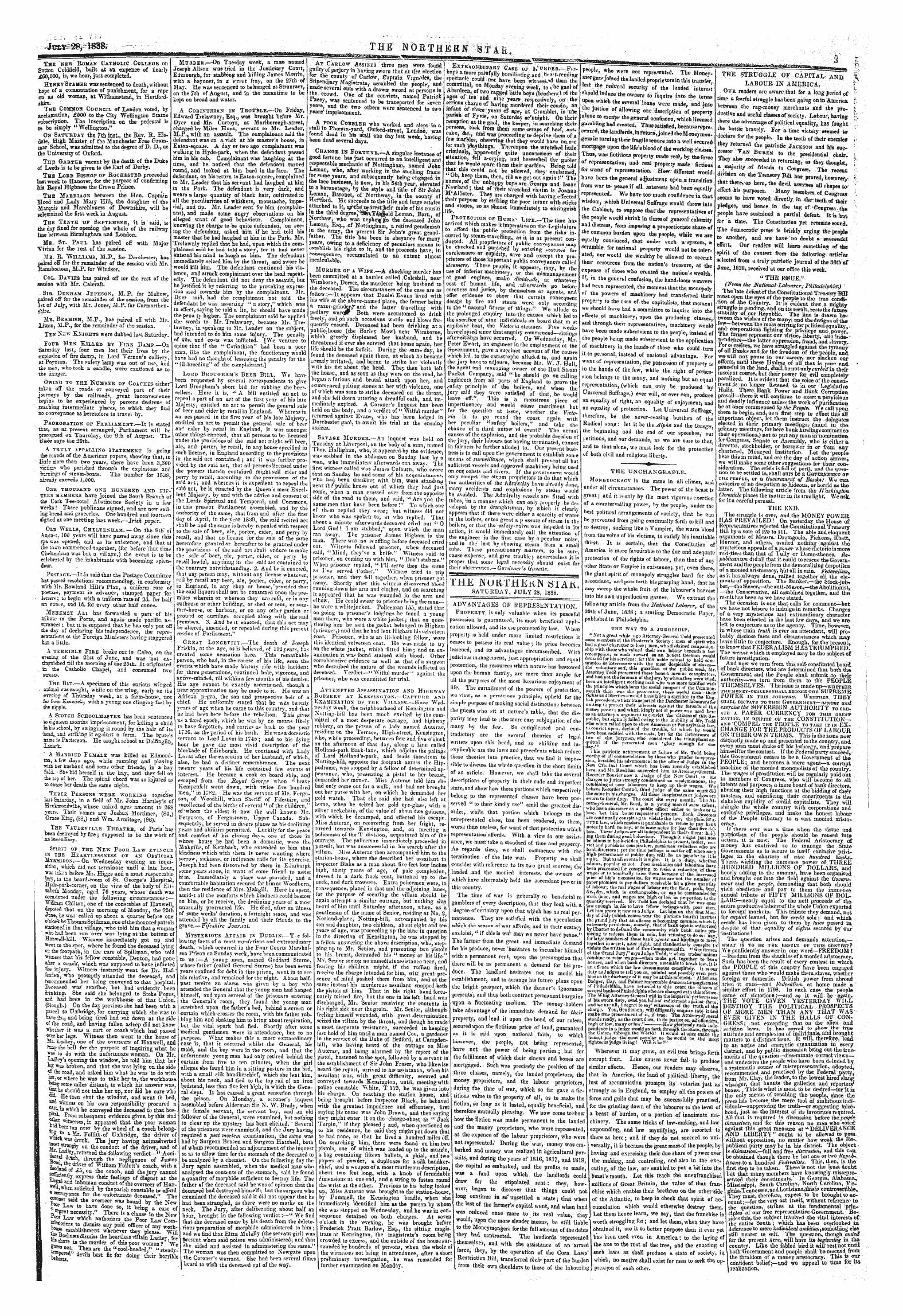 Northern Star (1837-1852): jS F Y, 1st edition: 3