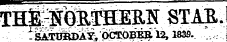 TH3|TOpSlRN STAIL tkAartiSDAY, tiCTOBESi 12, 1849. .,.TWi^fjR fRllRlS STAB,,