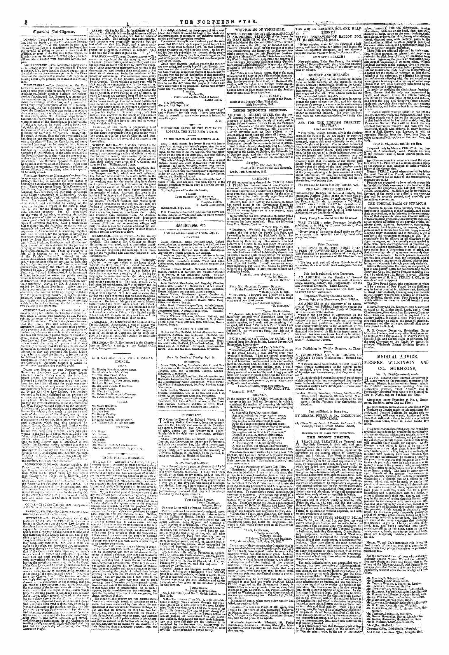 Northern Star (1837-1852): jS F Y, 1st edition: 2