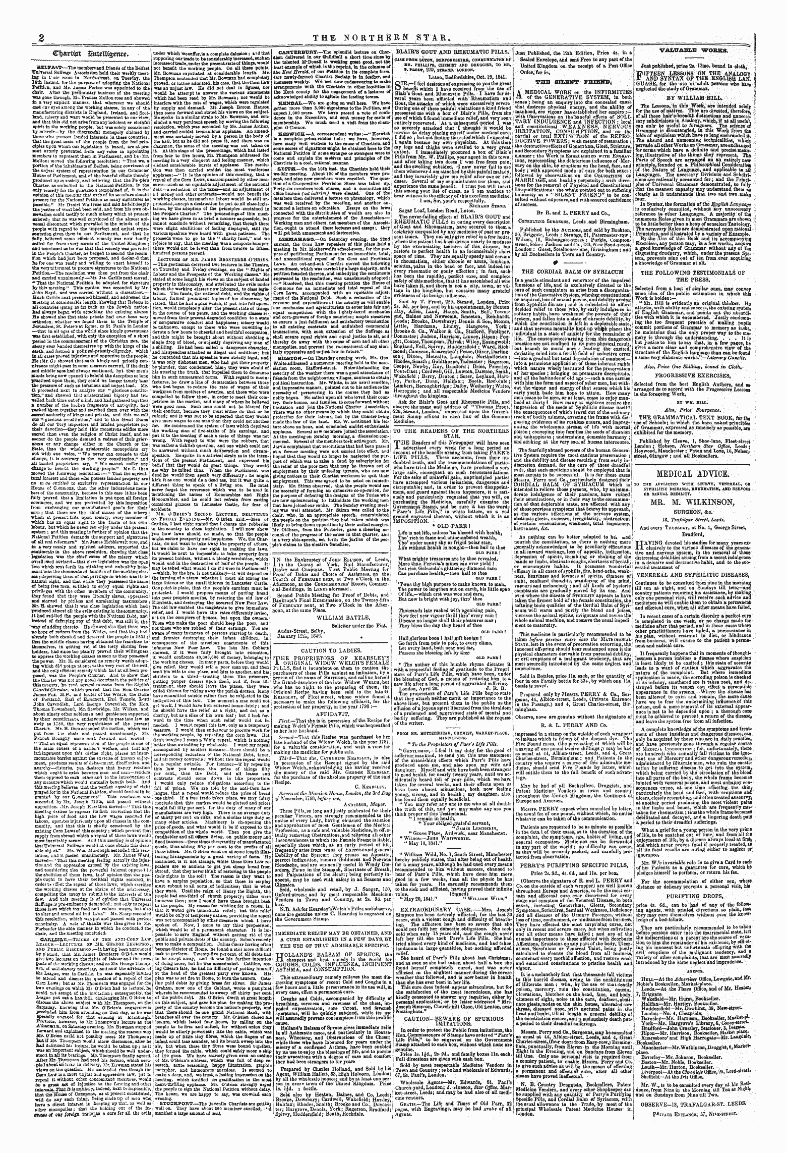 Northern Star (1837-1852): jS F Y, 1st edition - C§Arttgt 3etttene«Ntt