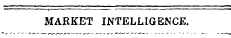 MARKET INTELLIGENCE.