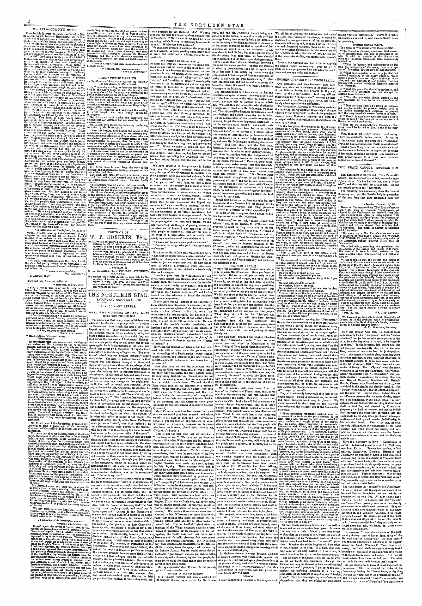 Northern Star (1837-1852): jS F Y, 1st edition - Untitled Article