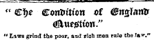 " €f)* €ovtoiticn x&gt;f ®n$Uyto &lt;&ue*Jtiott." " Laws grind the poer, and rich men rule the ?a*v" ,