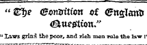 "£$? Gxmsitwn of ^nslantr •' Iasts grina the poor, and rich men mle the la-w :'