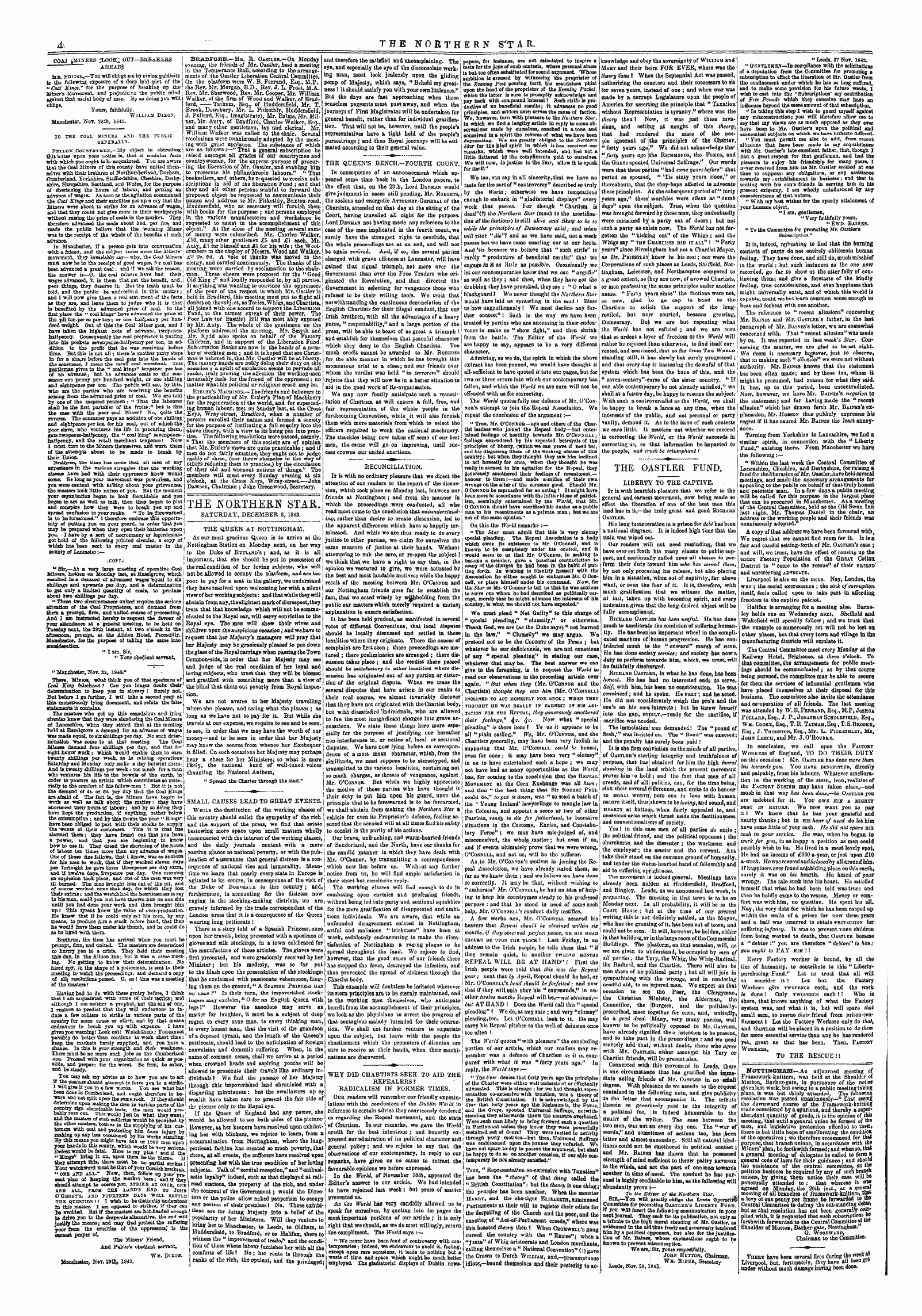 Northern Star (1837-1852): jS F Y, 1st edition - Untitled Article