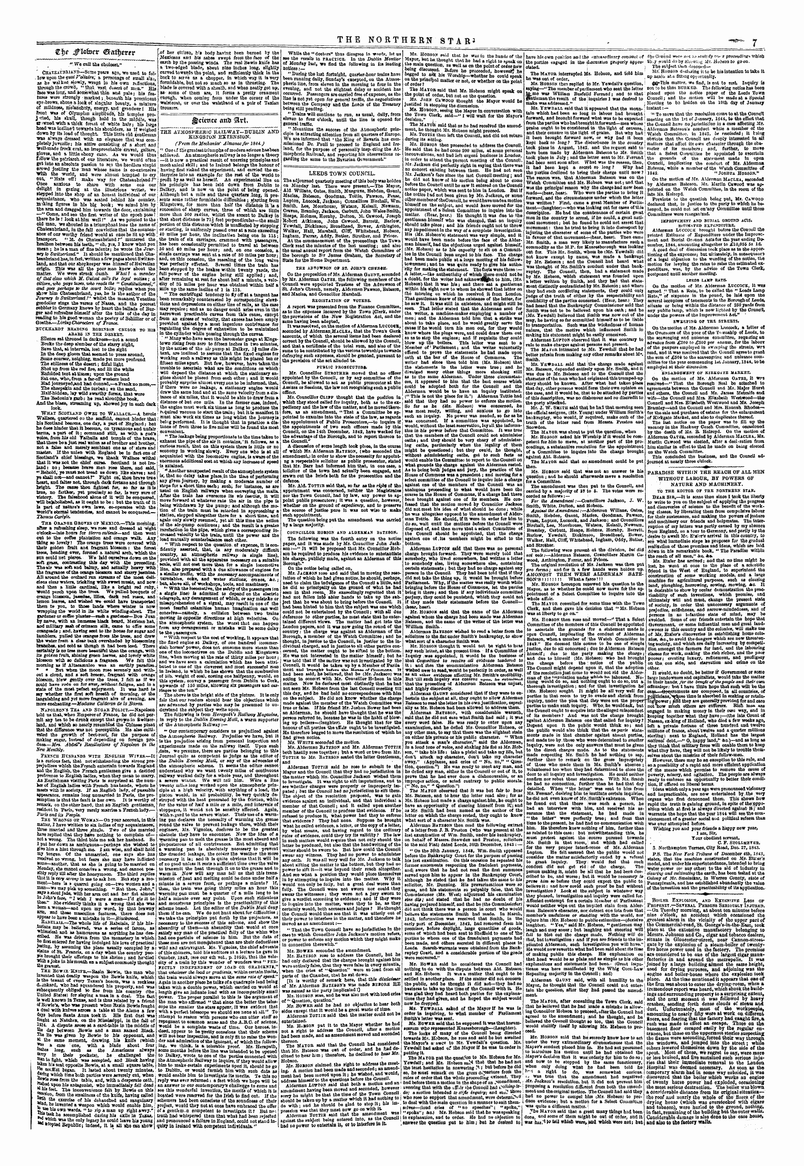 Northern Star (1837-1852): jS F Y, 1st edition - €$E Tfltfott Gtafytttv