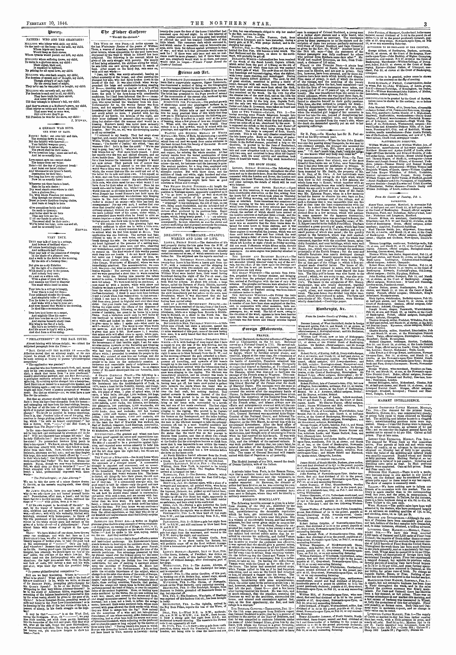 Northern Star (1837-1852): jS F Y, 1st edition - Market Intelligence.