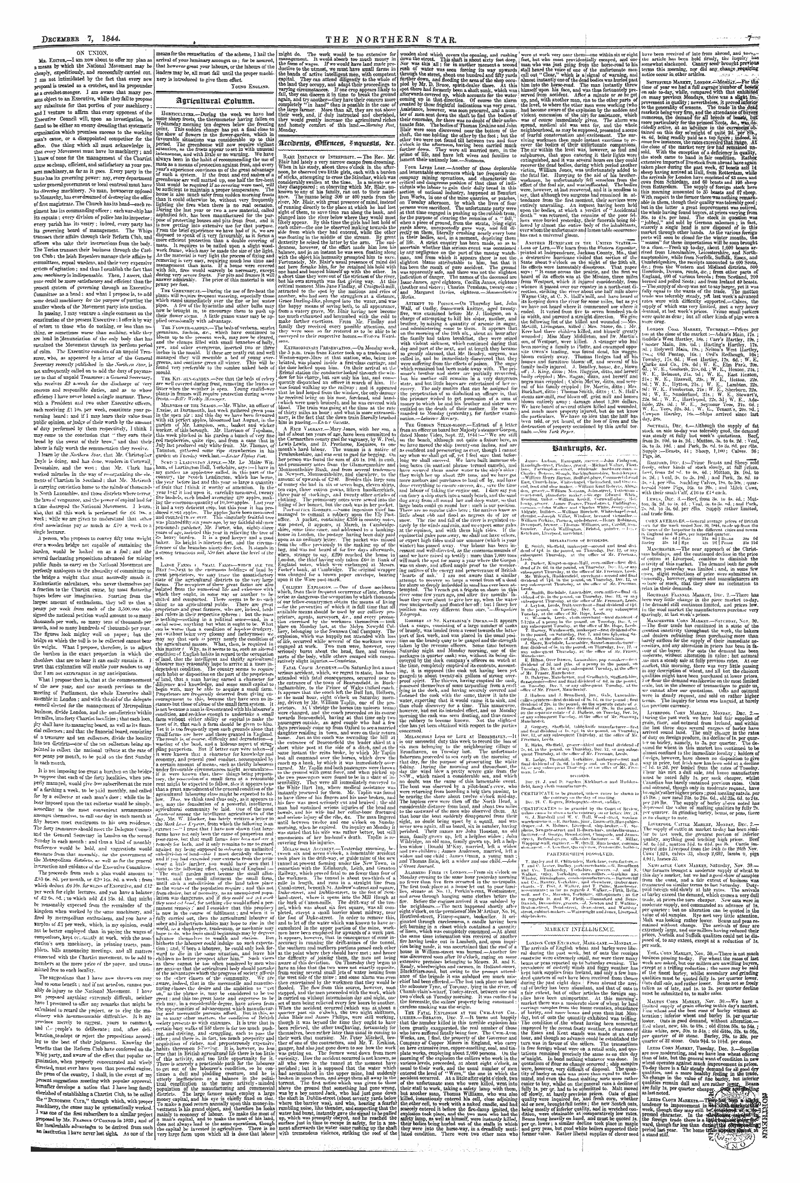 Northern Star (1837-1852): jS F Y, 1st edition - Market Intelligence.