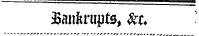 bankrupts, &*? ' :