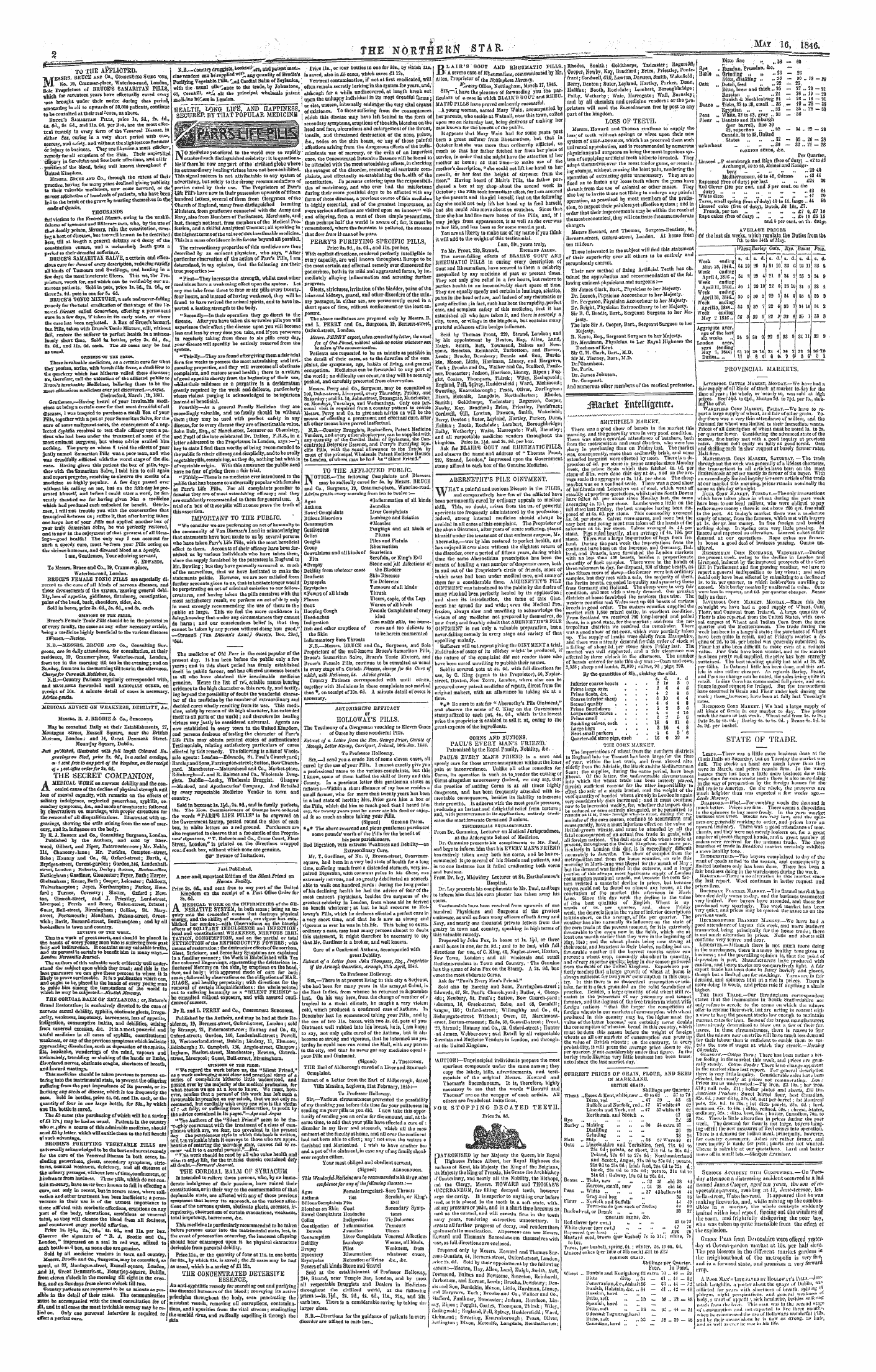 Northern Star (1837-1852): jS F Y, 1st edition - Untitled Article