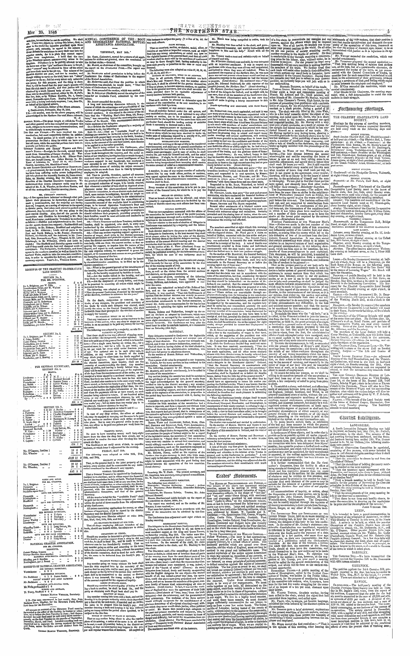 Northern Star (1837-1852): jS F Y, 1st edition - ©Oariist £Nu1lkpmc£+